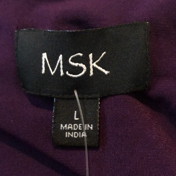 Msk Embellished Cold-Shoulder Top - Picture 5 of 6